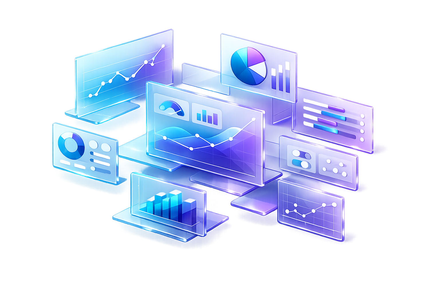 NexGenLab product dashboard illustration
